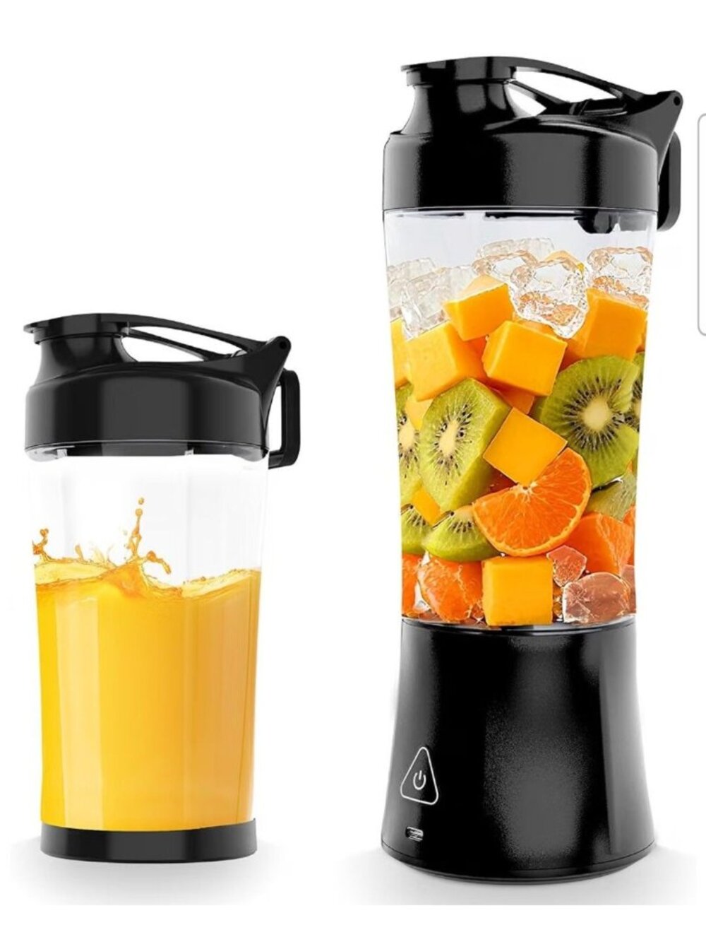 Portable Cordless Blender 700ml w/USB-C Rechargeable 6000mAh Battery 360W Motor